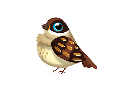 Save The King Cards | Sparrow animal ave bird cards character design game gorrión pájaro sparrow vector