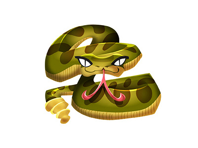 Save The King Cards | Rattlesnake cards cascabel character design forest game game art illustration puzzle serpent snake