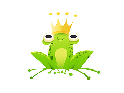 Save The King Cards | Frog Prince animal card character crown design frog game game art illustration prince puzzle toad