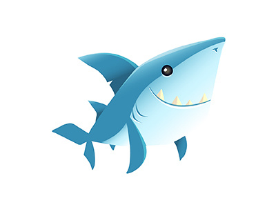 Save The King Cards | Shark character design fish game art game character jaws ocean puzzle game river sea shark tiburon white shark