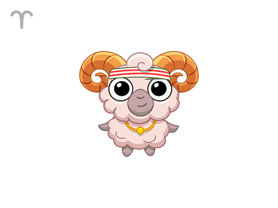 ♈Aries aries astrology character design fast horns illustration ram sheep signs speed vector zodiac zodiaco