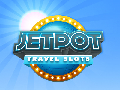 Jetpot logo casino gambling jetpot logo marca slots travel