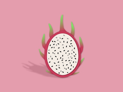 Dragonfruit dragon fruit dragonfruit fruit illustration