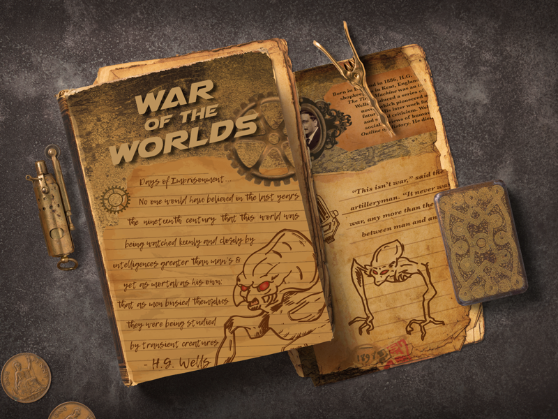 war of worlds book cover