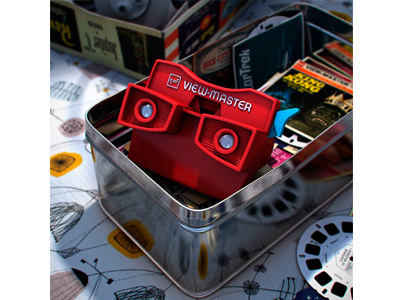 3d Viewmaster Rojo Cgi Astorza Dribbble 3d astorza barcelona illustration realistic