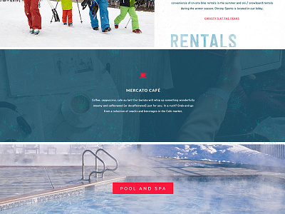 Peaks Web Design boutique branding hospitality hotel park city texture typography utah web design