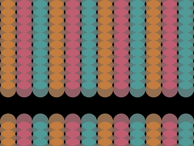 PATTERN v.2 design orange pattern pattern design pink turquoise