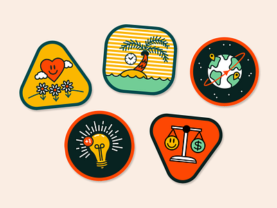 Employee Perk Badges