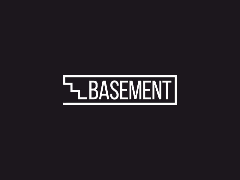 Basement Logo by Jacqueline Sibert on Dribbble