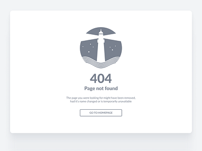 Error message: Page not found