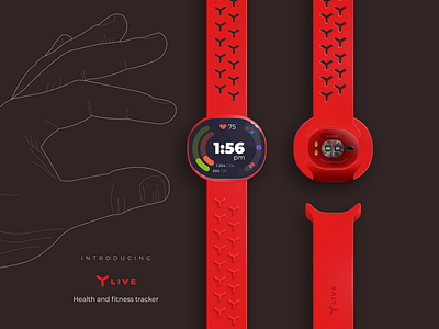 Wearable health and fitness tracker design