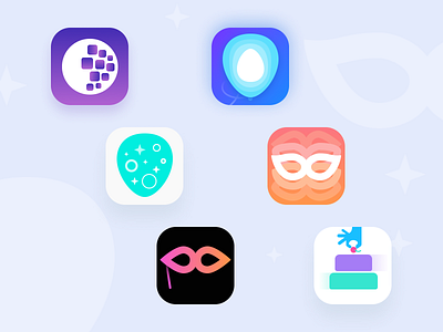 Party organisation appicon concepts