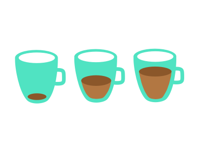 "Caffeine" Logo Option caffeine coffee progress work