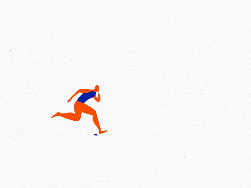 Run, swim, bike, and Run! animation art artwork character design drawing gfx gfxmob gif graphic graphic art graphic deisgn graphic design graphicdesign illust illustration motiongraphics vector