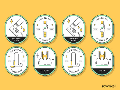 Health & Fitness Badges