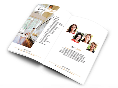 Marketing Booklet booklet design graphic design layout marketing type