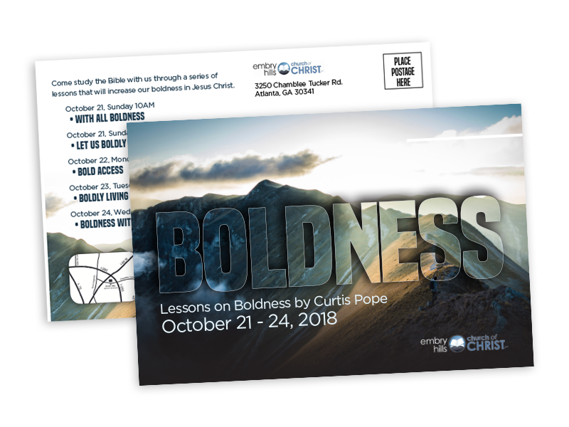 Event Postcard advertisement typography direct mail marketing design graphic design postcard