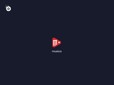 Musica a musical logo