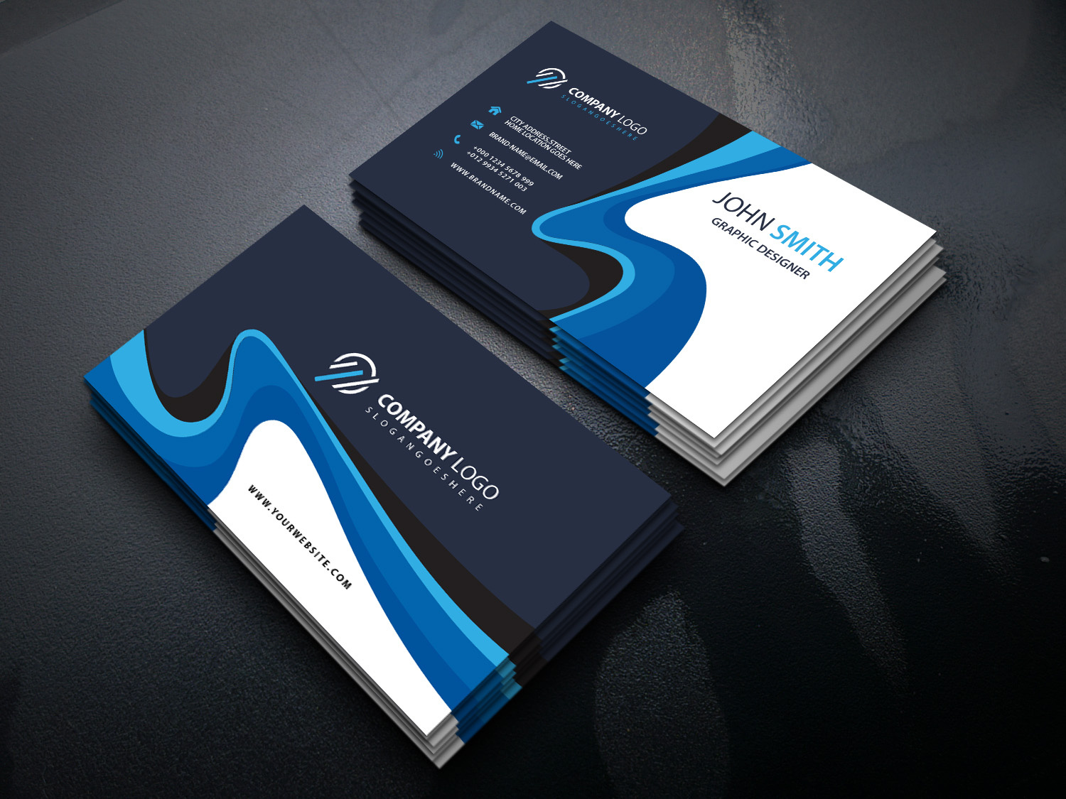 luxury business card by Creative_pack on Dribbble