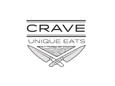 Crave Catering Logo Concept branding catering crave illustration logo restaurant