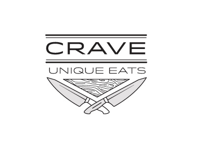 Crave Catering Logo Concept