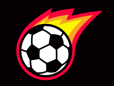 Pleasant Hill Fireballs - Logo fire fireballs fitba flame football orange pleasant hill red soccer yellow