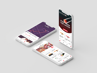 Sushi Kami - Shop App Design animation app branding concept design figma illustration interface logo typography ui ux vector web web design website