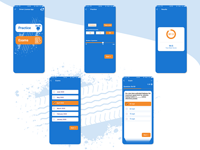 Driver Exam App