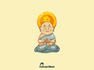 GURU BITCOIN - CRYPTOCURRENCY MASCOT