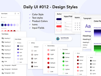 Daily UI #012 - Design Styles bestdesignstyles components designcomponents designstyles designsystems splashscreen