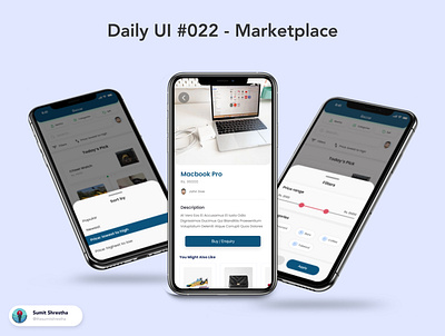 Daily UI #022 - Marketplace day21 ecomm ecommerce facebookmarketplace market marketing marketplace placce