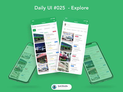 Daily UI #025 - Explore