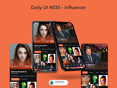 Daily UI #030 - Influencer