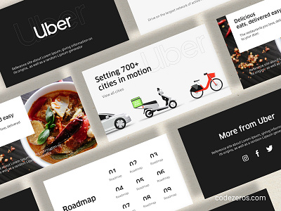 Pitch Deck like Uber