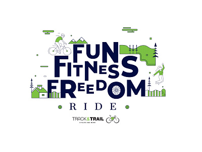 TI Cycles - Event logo design