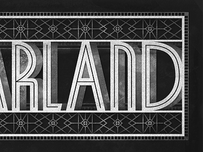 The Films of Judy Garland • Lettering