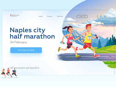 Naples Marathon design osipov.junior