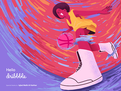 1st Shot! art artwork character dribbble dribbble invite first shot graphic design illustration