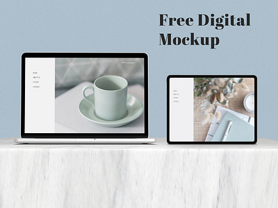 Free Digital Device Mockup