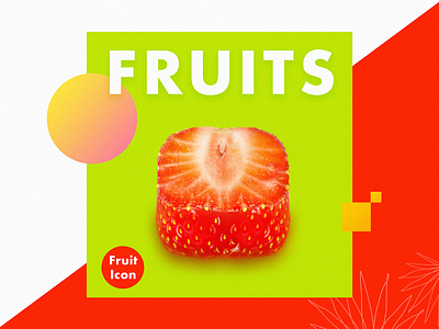 Fruit Icon design icon illustration ui
