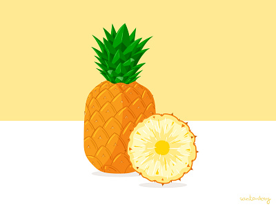 Pineapple Illustration