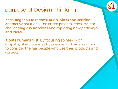Purpose of Design Thinking principle ui ux