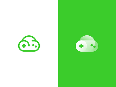 Cloud Game App Icon cloud cloud game design game gamepad icon logo