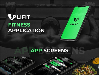 Fitness App creative fitness fitness app gym health mockup ui