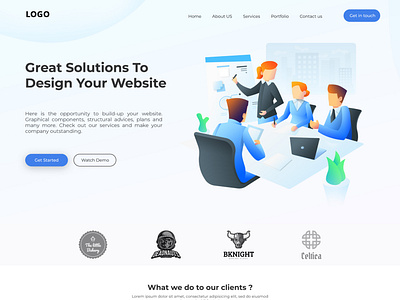 Landing Page Design