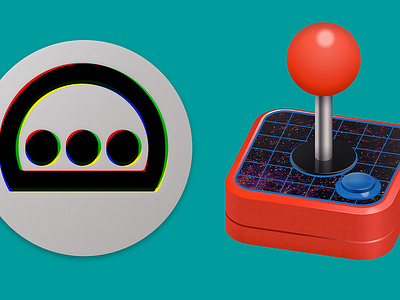 Skeuomorphic Icon Graphics Design Part 2 3d app branding controller port design emulator grid illustration joystick mac n64 nintendo 64 openemu photorealistic photoshop retro ui vector vintage