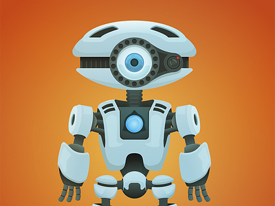 robot illustration design illustration vector