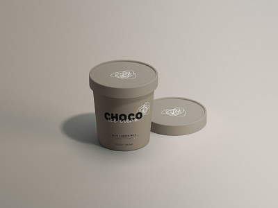 Chocolate ice cream branding design graphicdesign icecream labeldesign packagedesign packaging