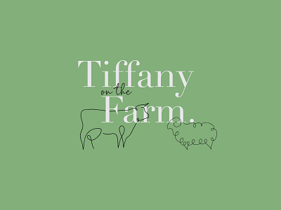 Tiffany on the Farm - Logo design graphicdesign logo logodesign