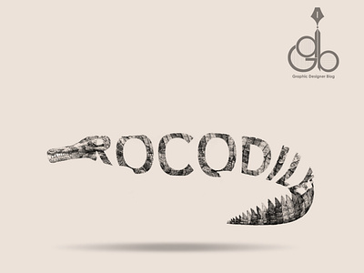 Create Crocodile Text Effect In Photoshop graphic design texteffect